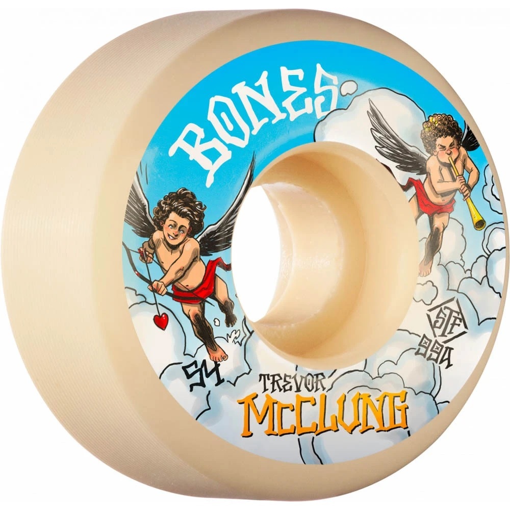 Bones McClung McCherubs STF V1 99A 54mm Skateboard Wheels