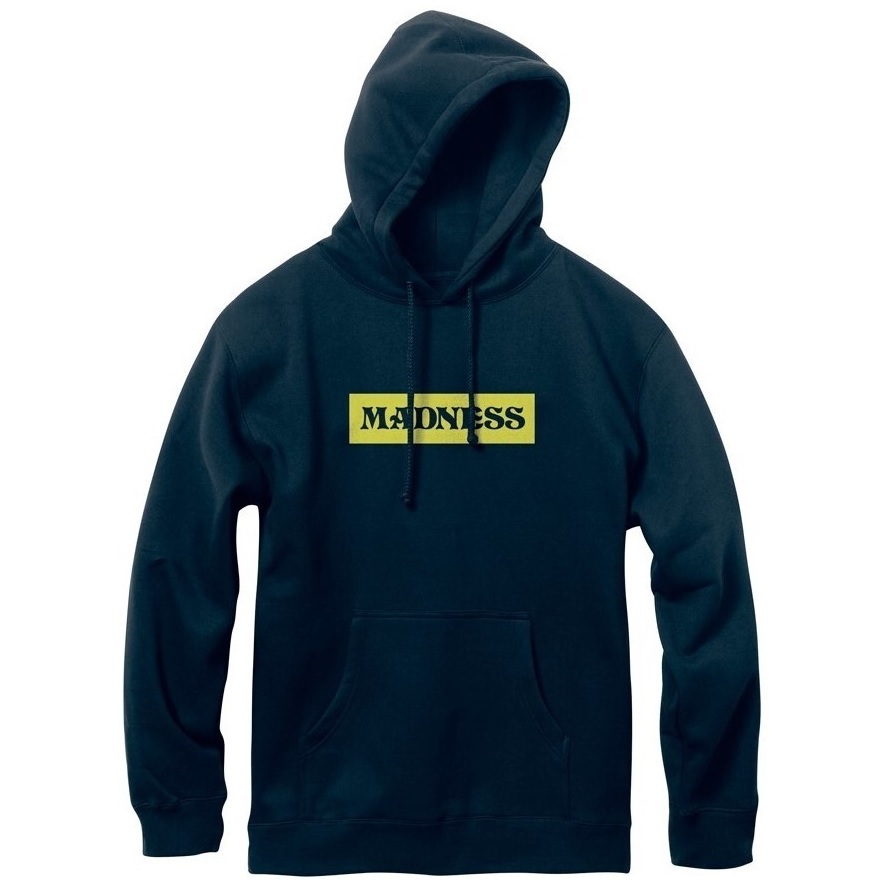Madness Bar Navy Hoodie [Size: M]
