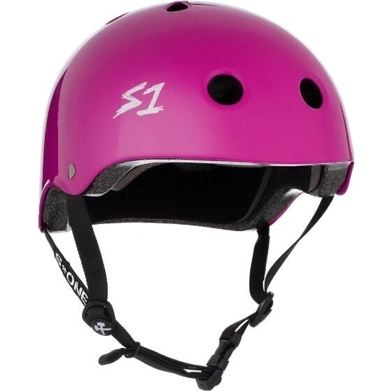 S1 S-One Lifer Certified Bright Purple Gloss Helmet [Size: XXL]