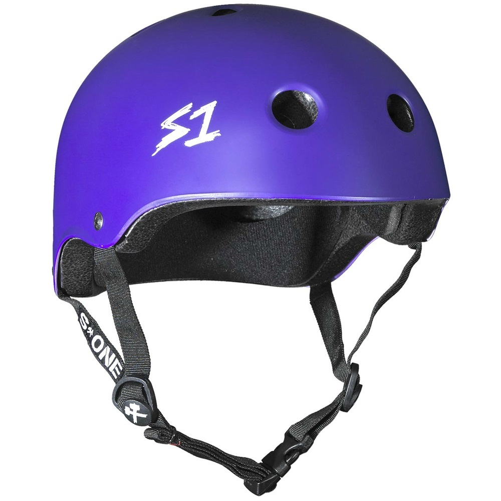 S1 S-One Lifer Certified Purple Matte Helmet [Size: XS]