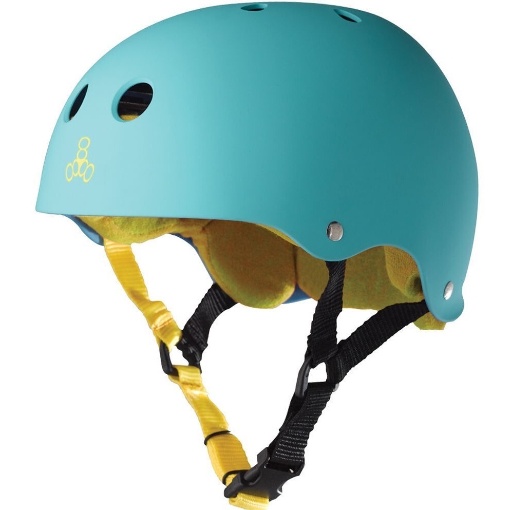 Triple 8 Brainsaver Sweatsaver Baja Teal Helmet [Size: S]