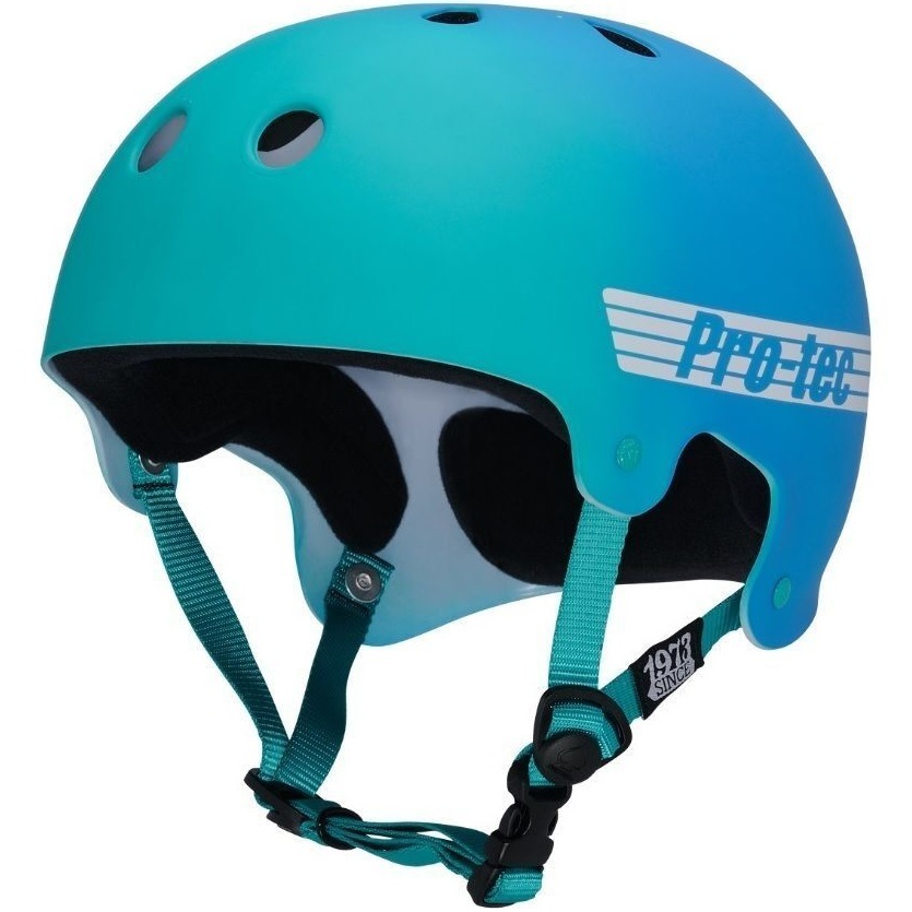 Protec Bucky Skate Scooter Teal Blue Fade Helmet