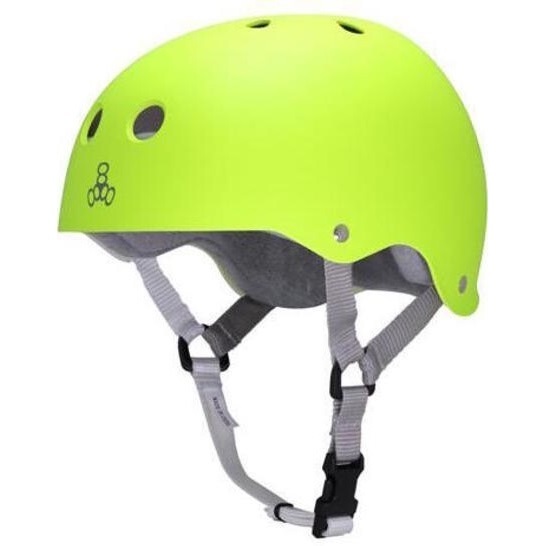 Triple 8 Brainsaver Sweatsaver Zest Rubber Helmet [Size: L]