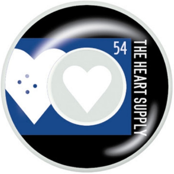 The Heart Supply Even Royal Blue 99A 54mm Skateboard Wheels