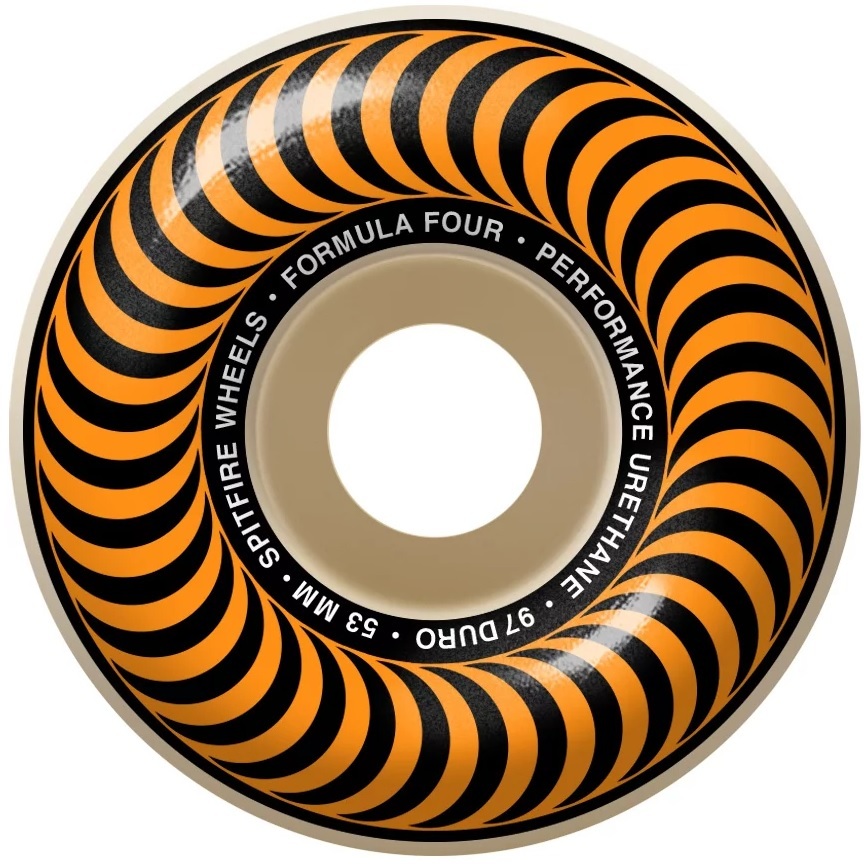 Spitfire Classic Natural F4 97D 53mm Skateboard Wheels