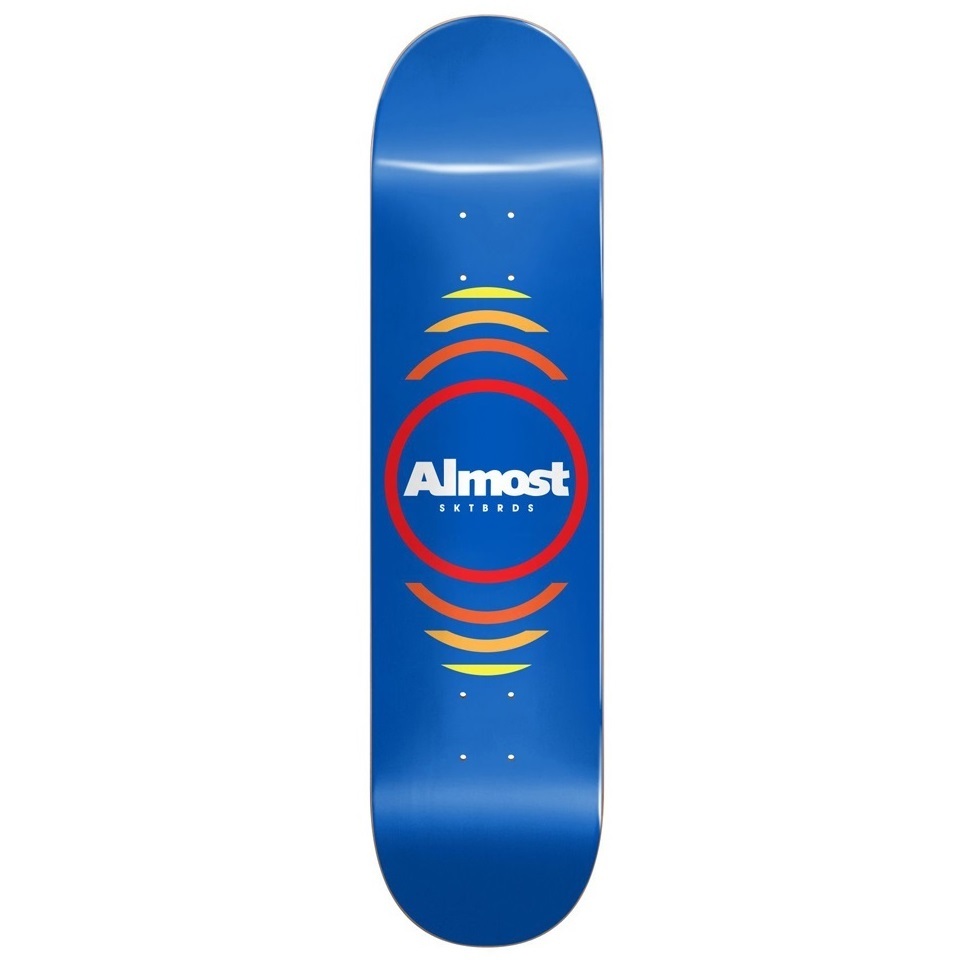 Almost Reflex HYB Blue 8.0 Skateboard Deck