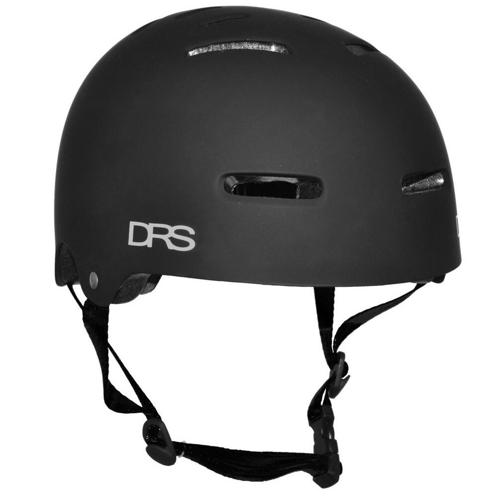 Drs Flat Black Skate Scooter Bmx Helmet [Size: XS-S]