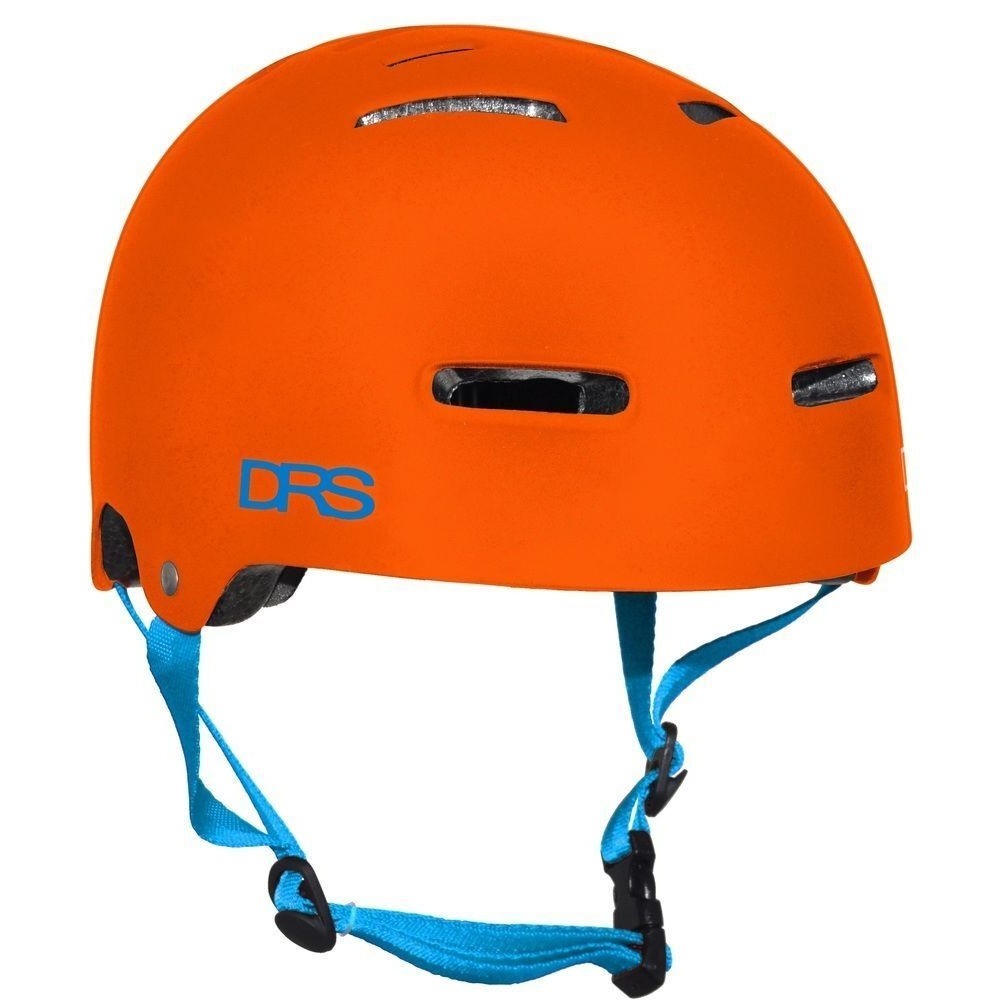 Drs Flat Orange Skate Scooter Bmx Helmet [Size: L-XL]