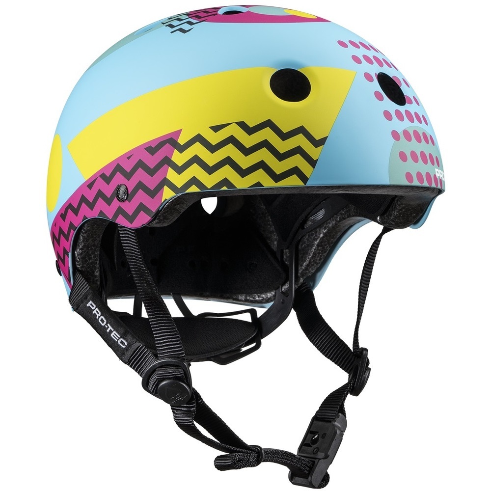 Protec Classic Junior Fit Certified 80s Pop Youth Helmet [Size: YS]
