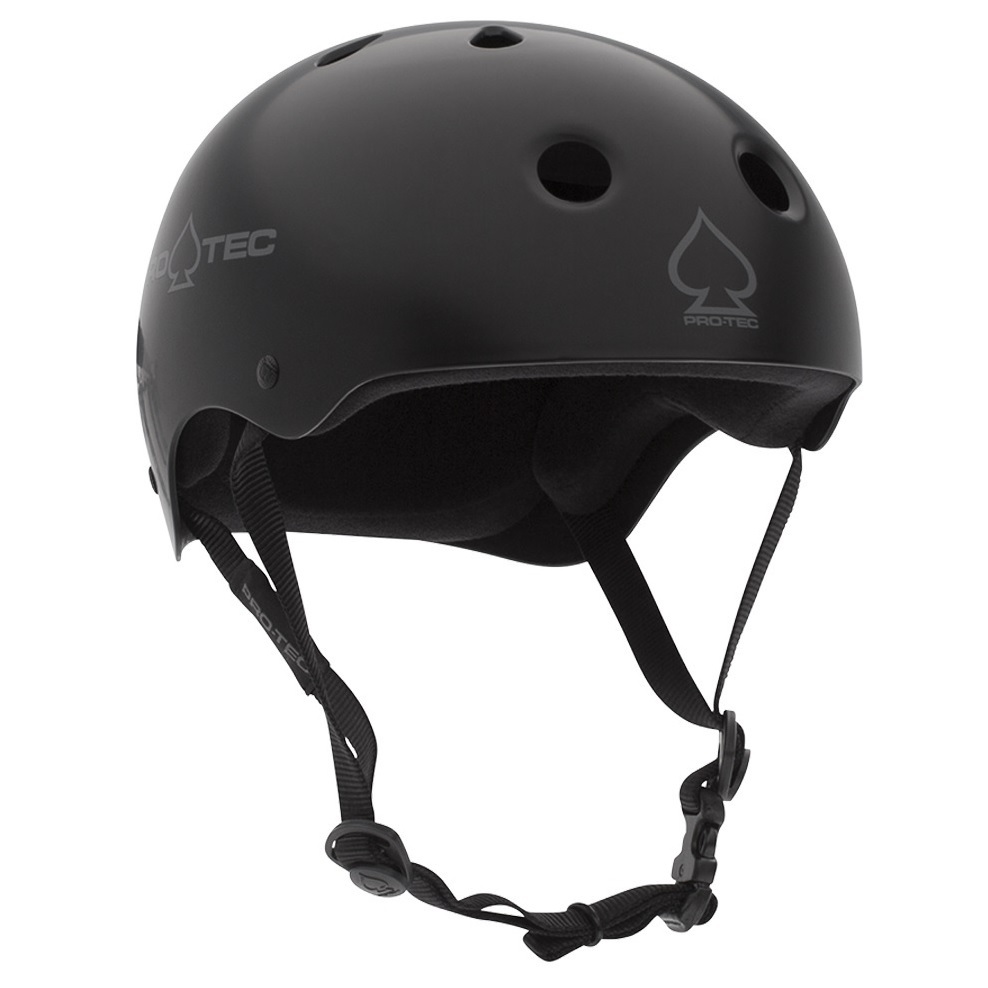 Protec Classic Skate Scooter Matte Black Helmet [Size: XS]