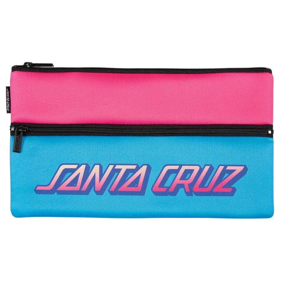 Santa Cruz Pencil Case Girls SC Strip Multi Youth