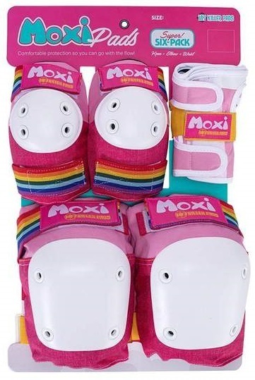 187 Six Pack Moxi Pink Pad Set [Size: XS]