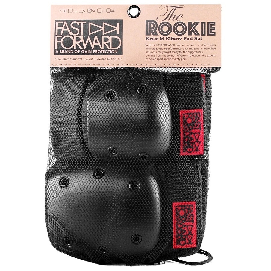 Gain Protection Fast Forward The Rookie Knee And Elbow Pads [Size: XS]
