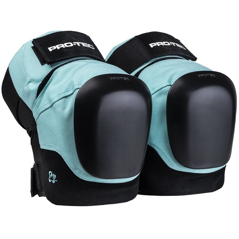 Protec Pro Sky Brown Protective Knee Pads [Size: S]