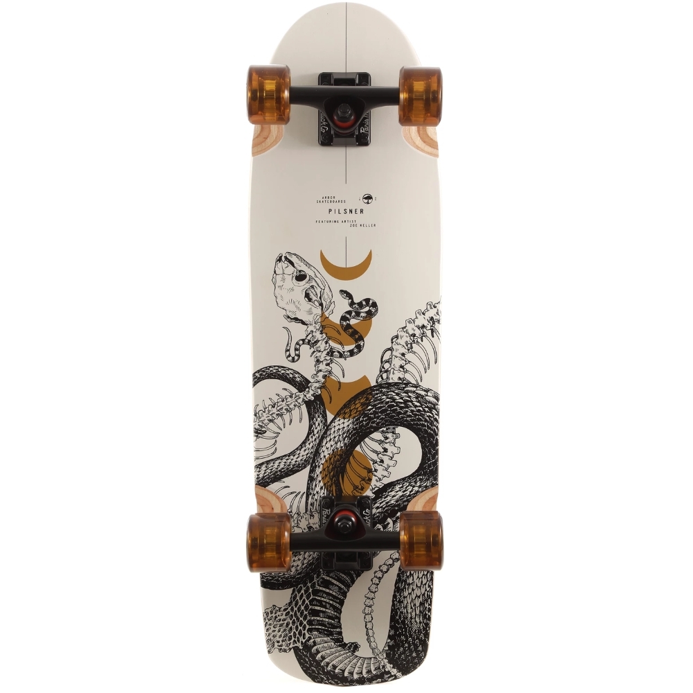 Arbor Keller Pilsner Bamboo 28.75 Cruiser Skateboard
