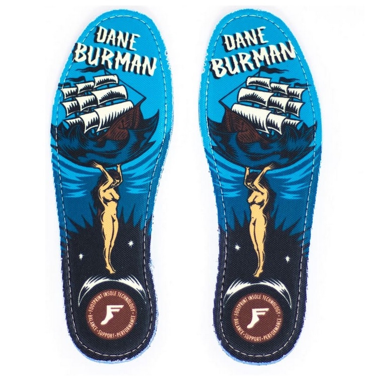Footprint Burman Atlas Insoles 7mm Insoles [Size: 5-5.5]