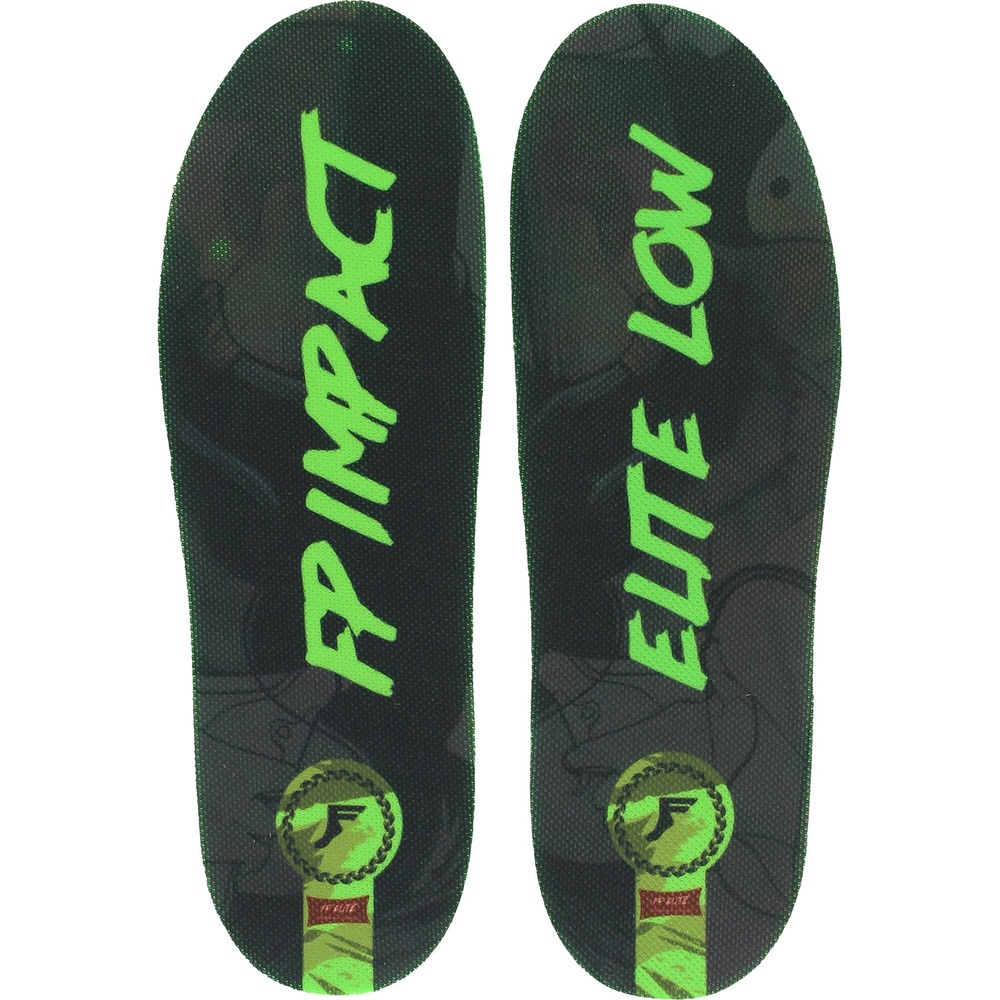 Footprint King Foam Elite Low Classic Green Black Insoles [Size: 4-7.5]