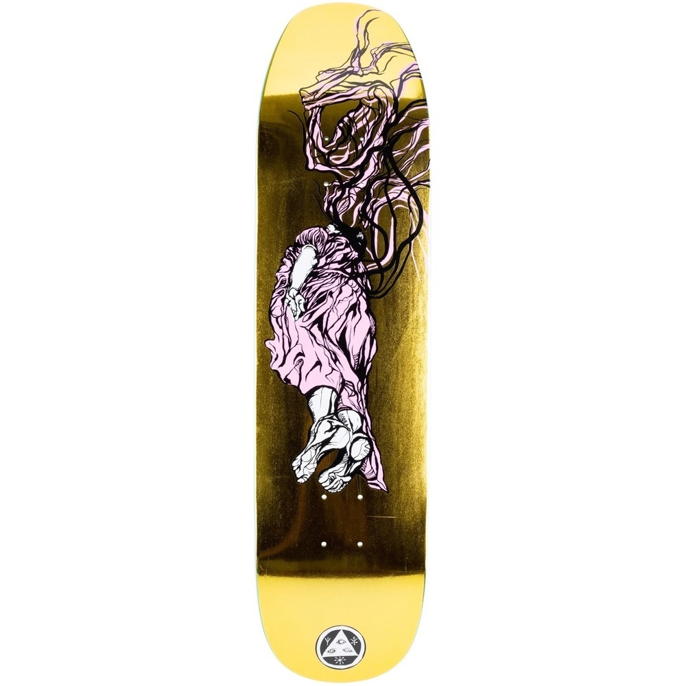 Welcome Transcend On Son Moontrimmer Gold Foil 8.25 Skateboard Deck