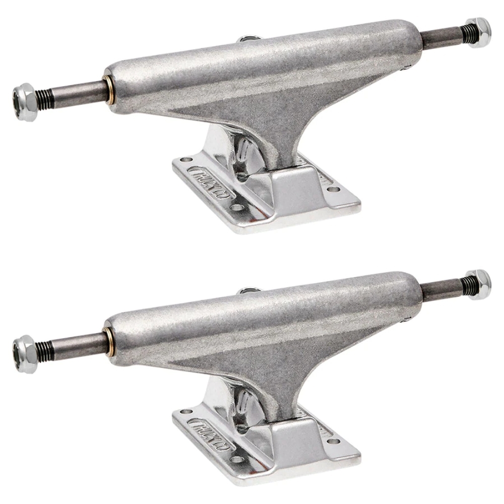 Independent Forged Hollow Silver Set Of 2 Skateboard Trucks [Size: Indy 129]