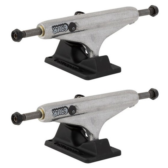 Independent Winkowski Baller Hollow Silver Black Set Of 2 Skateboard Trucks [Size: 139]