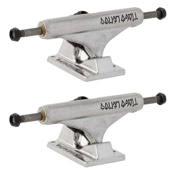 Independent Mid Tiago Lemos Silver Set Of 2 Skateboard Trucks [Size: 129]