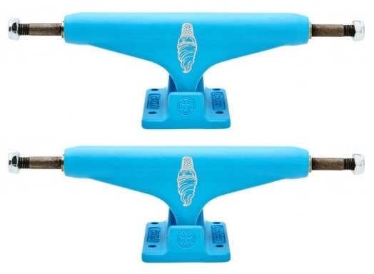 Independent Skateboard Trucks Armanto Light Blue Hollow Cross Set Of 2 Trucks [Size: 129]