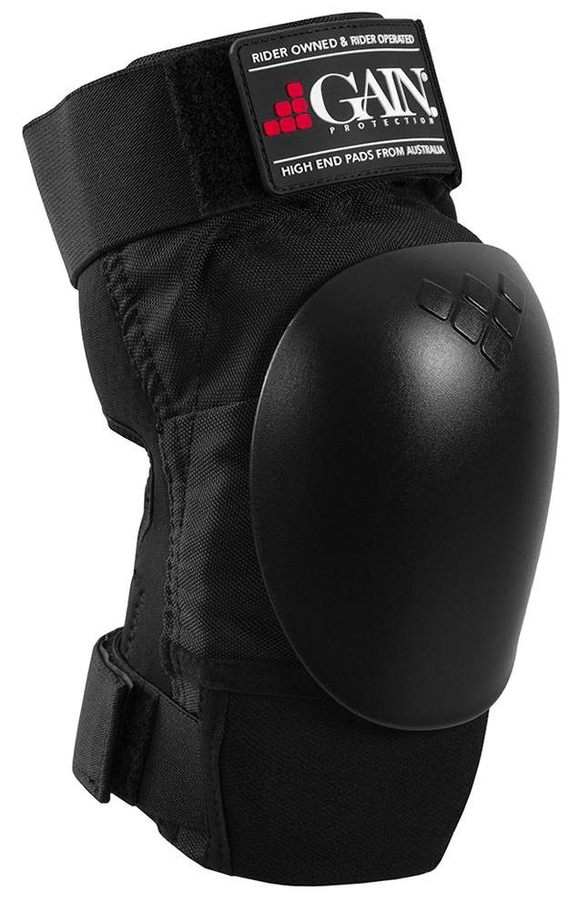 Gain Protection The Shield Black Extra Small Knee Pads [Size: XS]