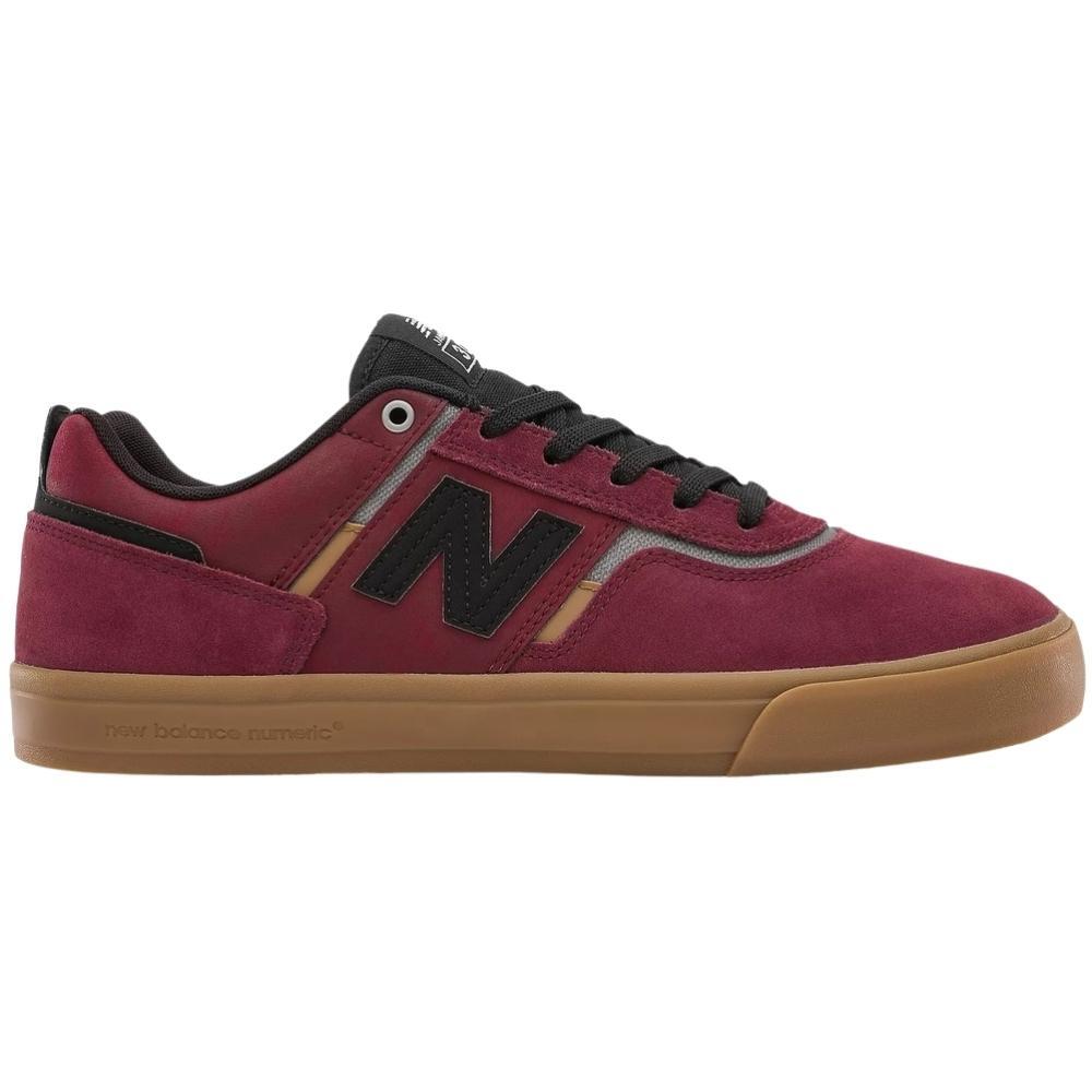 New Balance Mens Skate Shoes NM306 Burgundy Black