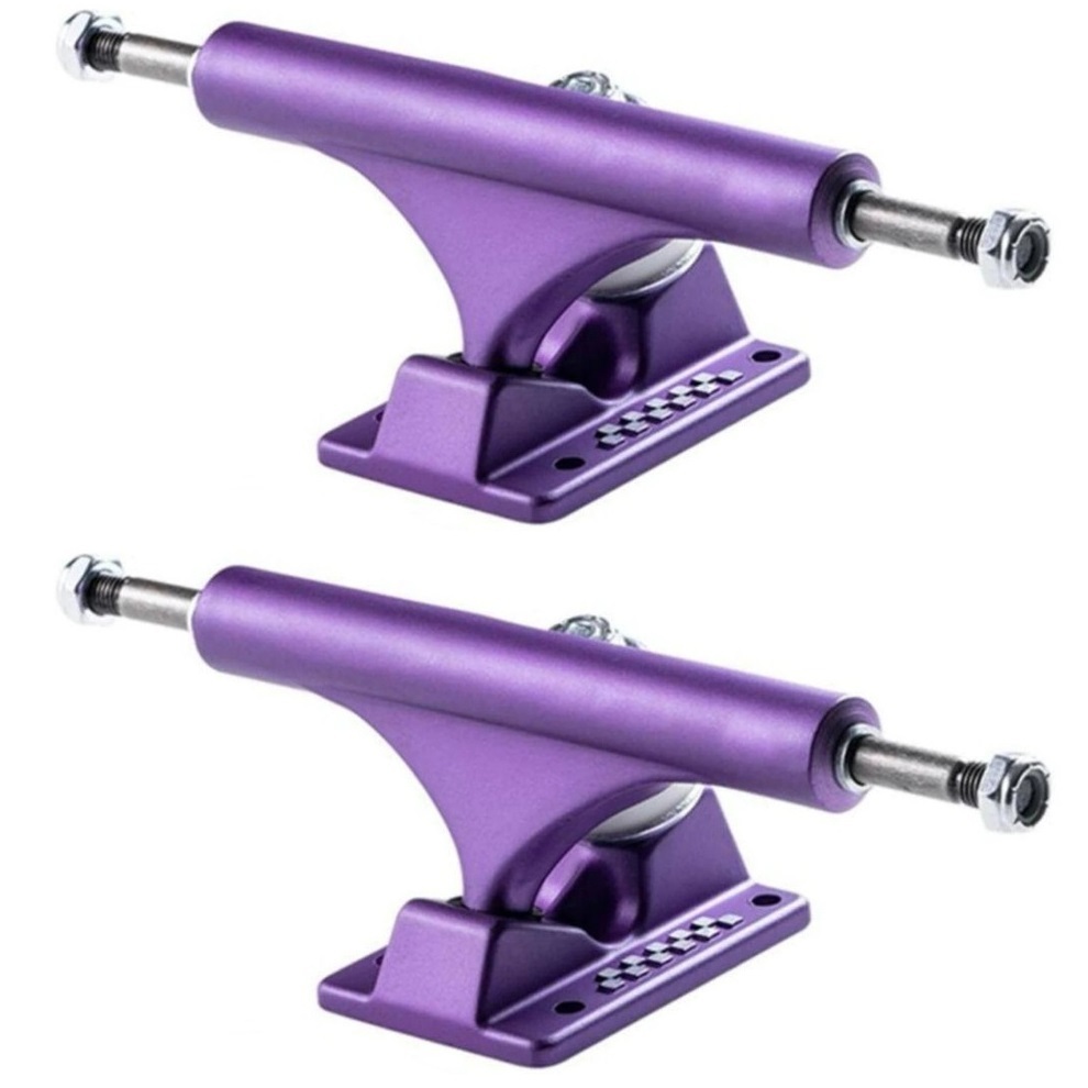 Ace Classic Purple Satin Skateboard Trucks Set [Size: Ace 8.0]
