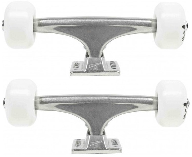 Tensor Enjoi Panda Wheel Combo Raw White Set Of 2 Skateboard Trucks [Size: Tensor 5.25]