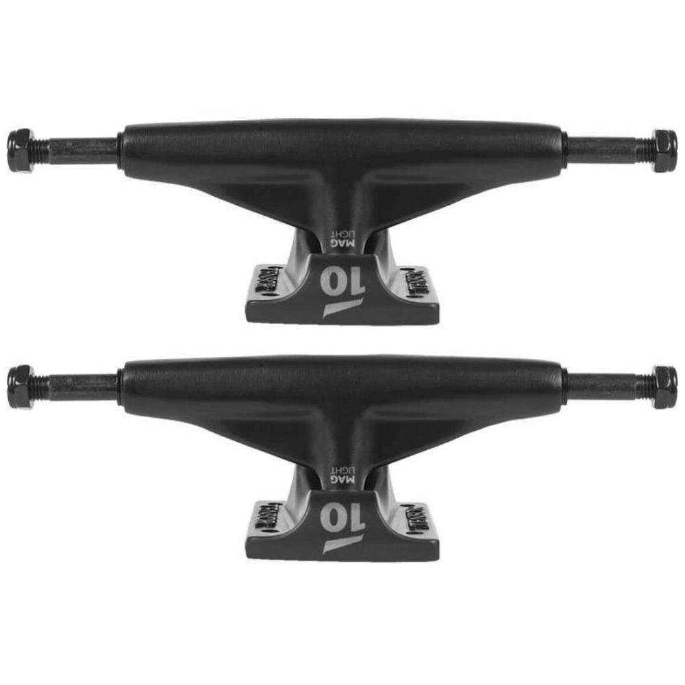 Tensor Mag Light Lo Black Set Of 2 Skateboard Trucks [Size: Tensor 5.0]
