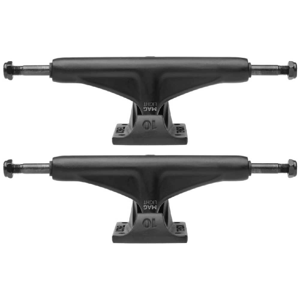 Tensor Mag Light Reg Black Set Of 2 Skateboard Trucks [Size: Tensor 5.0]