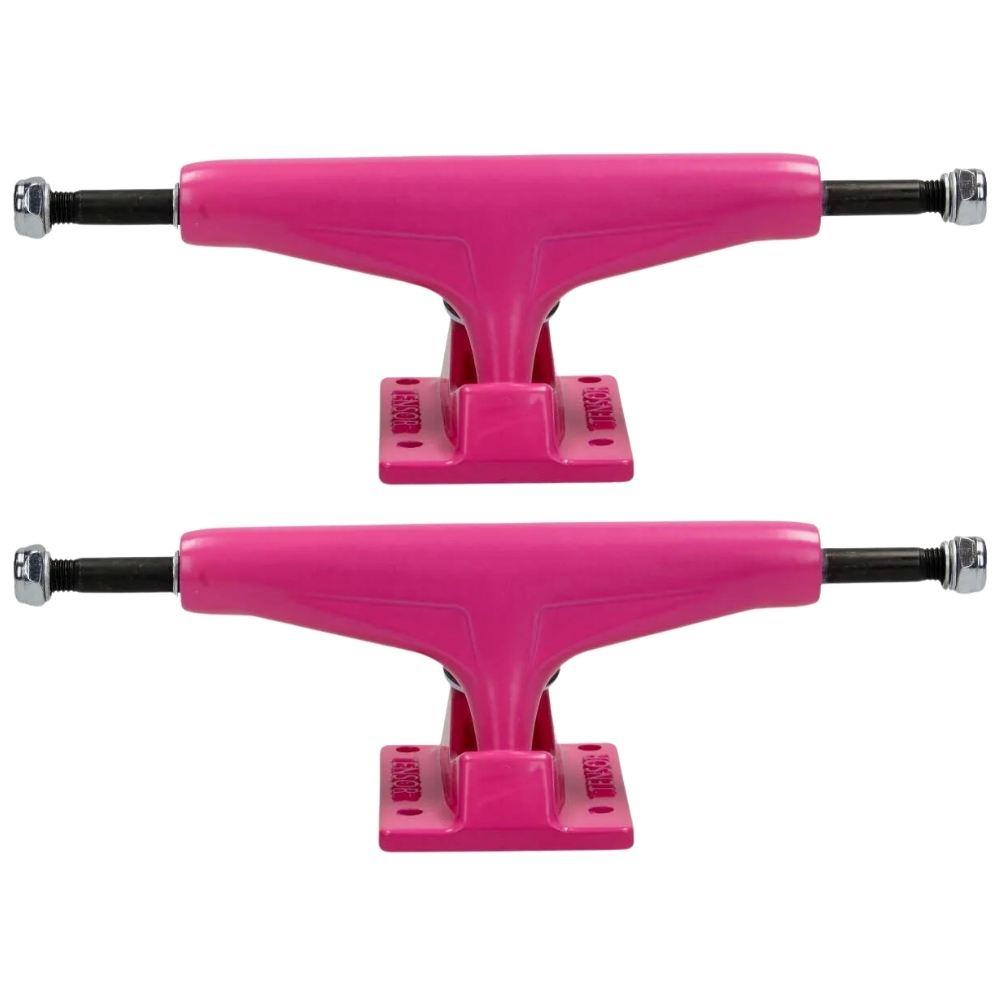 Tensor Mag Light Glossy Safety Pink Set Of 2 Skateboard Trucks [Size: Tensor 5.25]