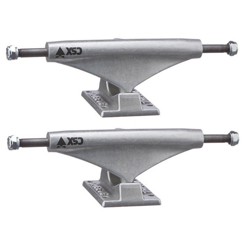 Theeve CSX V3 Raw Set Of 2 Skateboard Trucks [Size: Theeve 5.0]