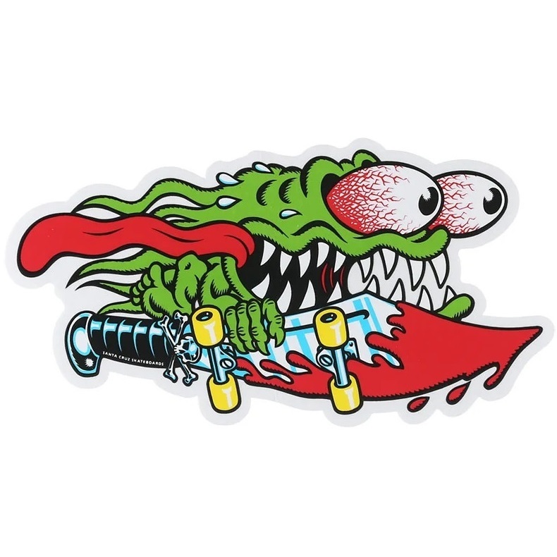 Santa Cruz Slasher 6.5" Sticker