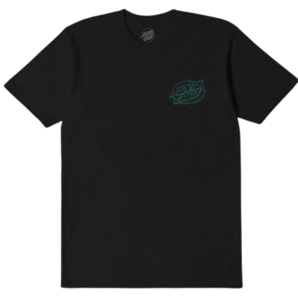 Santa Cruz Sketchy Slasher Mens Black T 