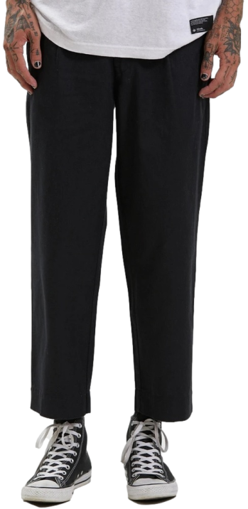 Afends Mixed Business Hemp Suit Black Pants [Size: 34]