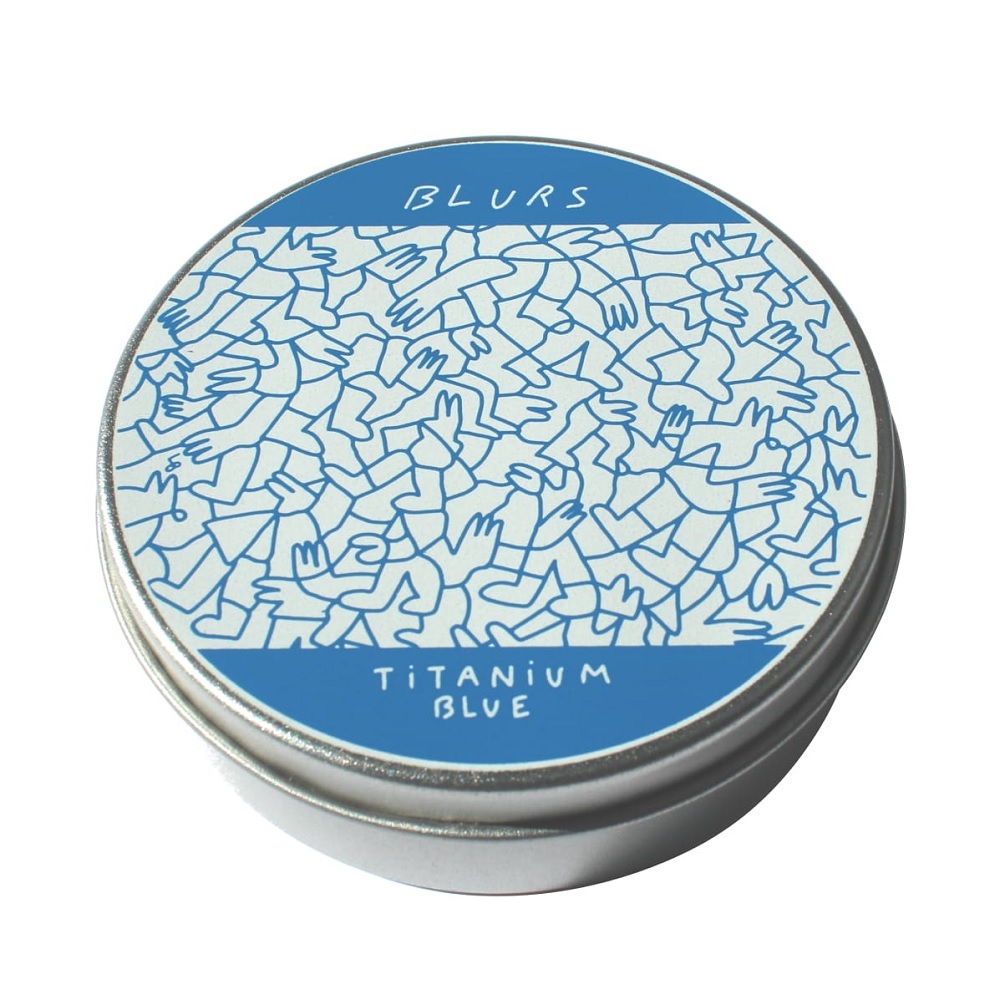 Blurs Titanium Blue Skateboard Bearings