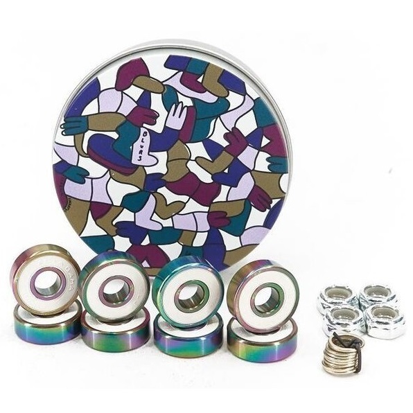 Blurs Ceramics Colourful Skateboard Bearings
