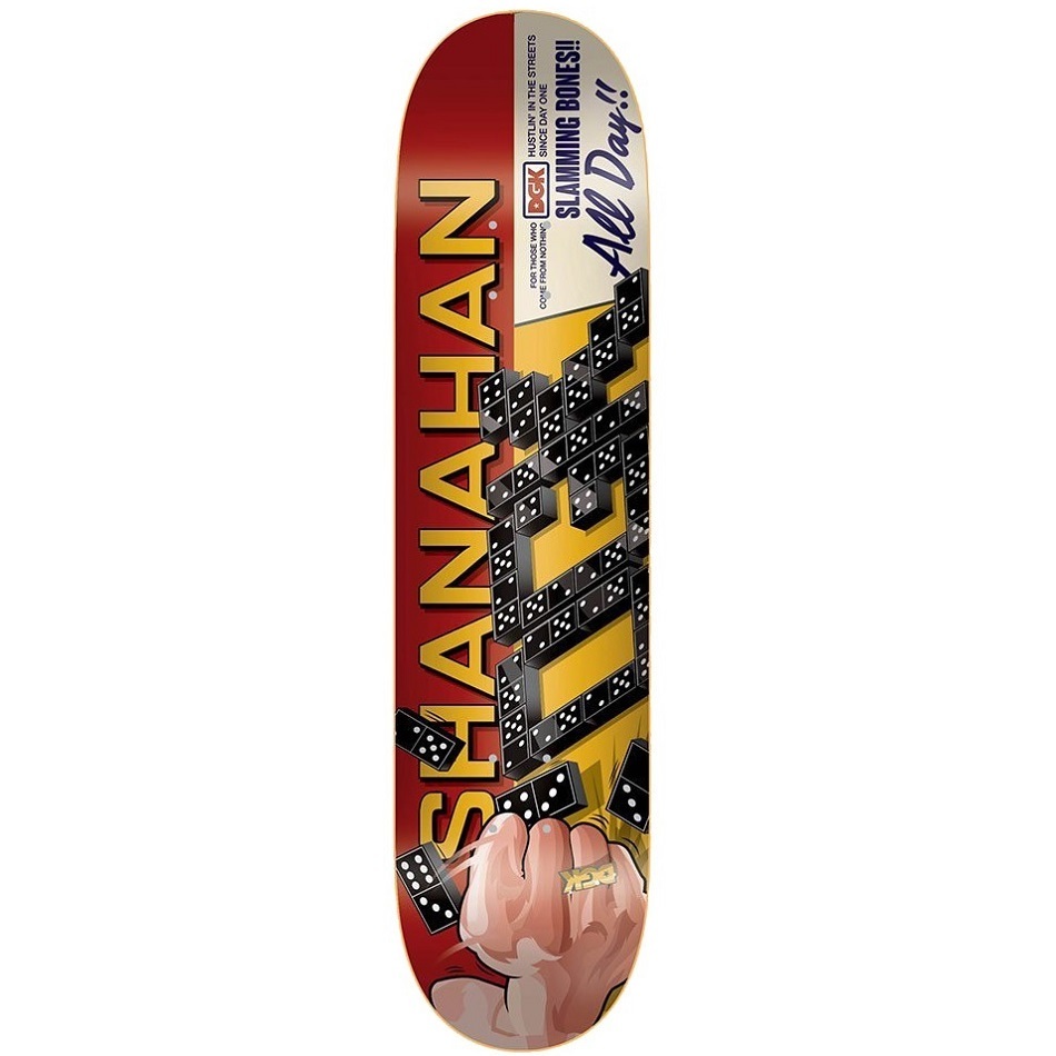 Dgk Bones Shanahan 8.06 Skateboard Deck