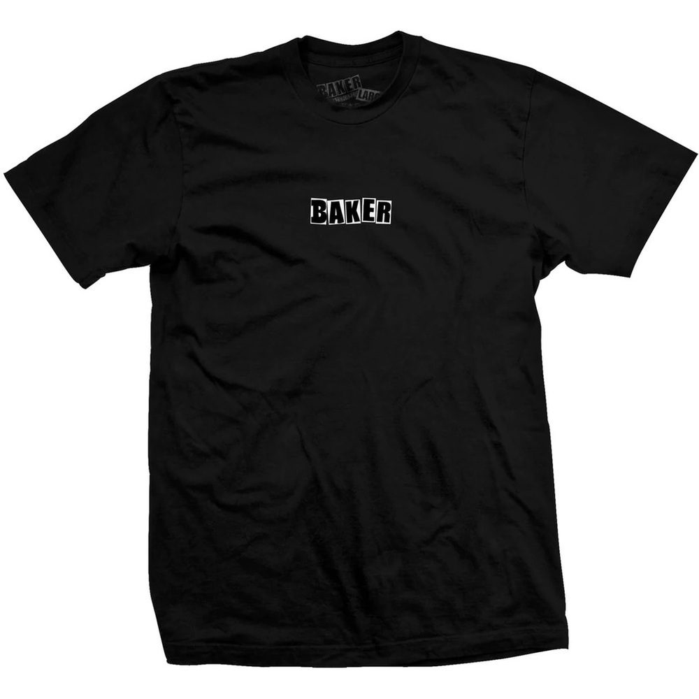 Baker Brand Logo Black T-Shirt [Size: M]