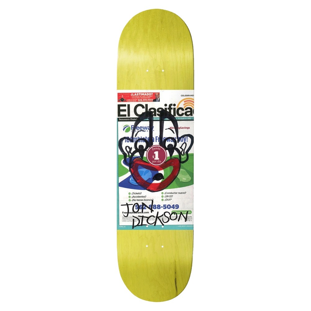 Deathwish Jon Dickson Chatman 8.0 Skateboard Deck