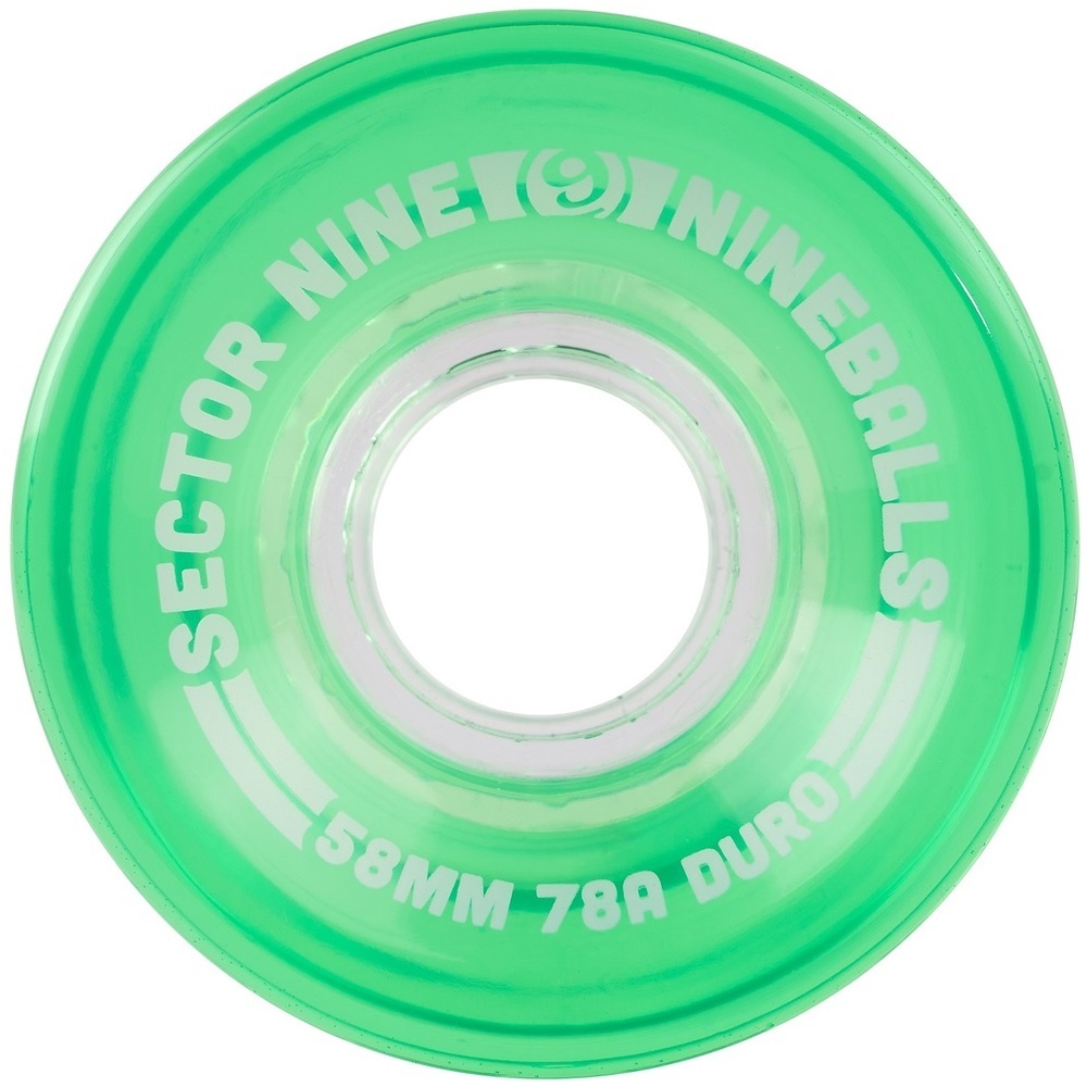 Sector 9 Nine Balls Green 78A 58mm Skateboard Wheels