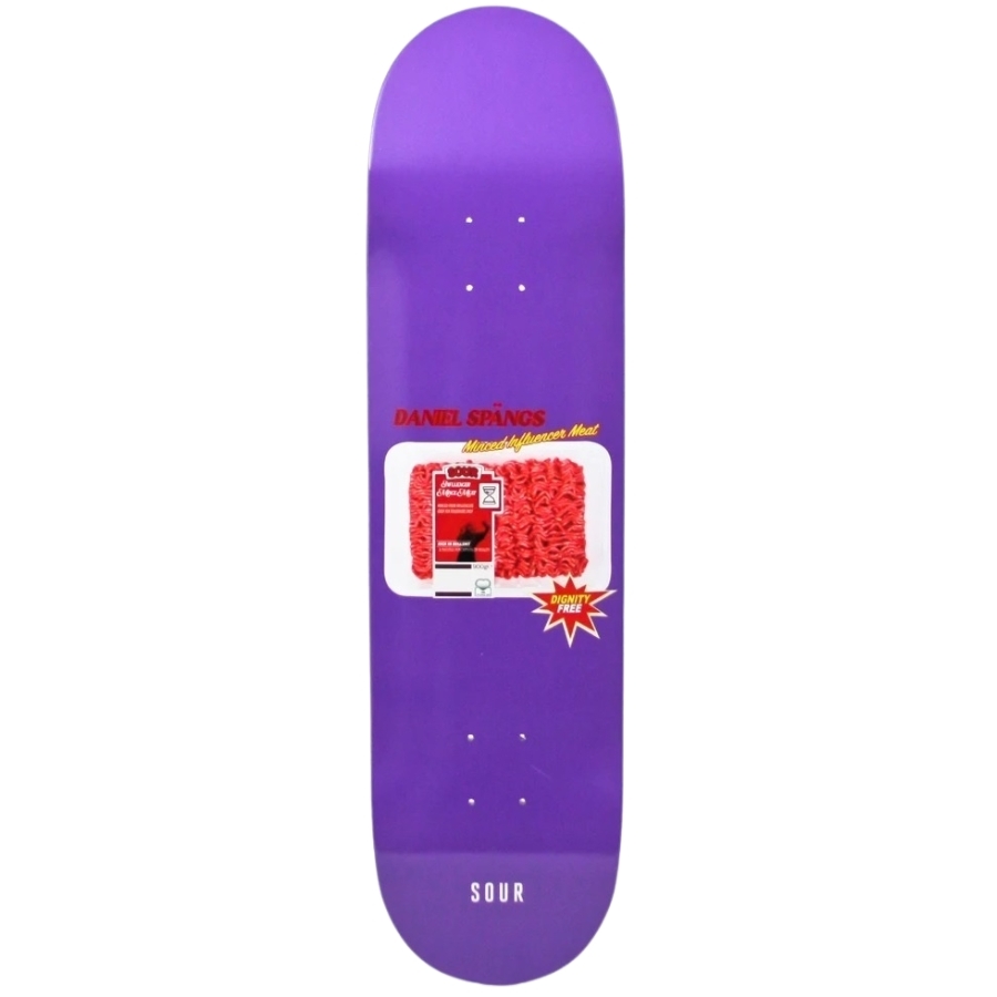 Sour Spangs Influencer Mince 8.18 Skateboard Deck