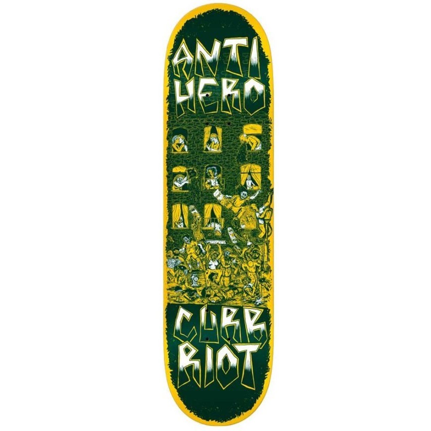 Anti Hero Curb Riot Redux 8.12 Skateboard Deck