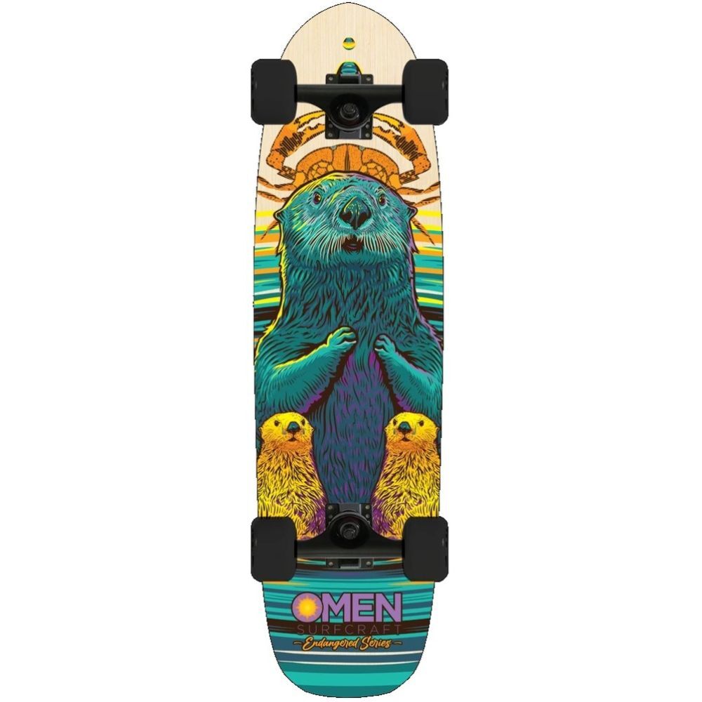 Omen Endangered Sea Otter 33 Cruiser Skateboard