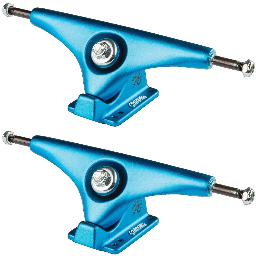 Gullwing Charger Skateboard Trucks 9.0" Blue Pair