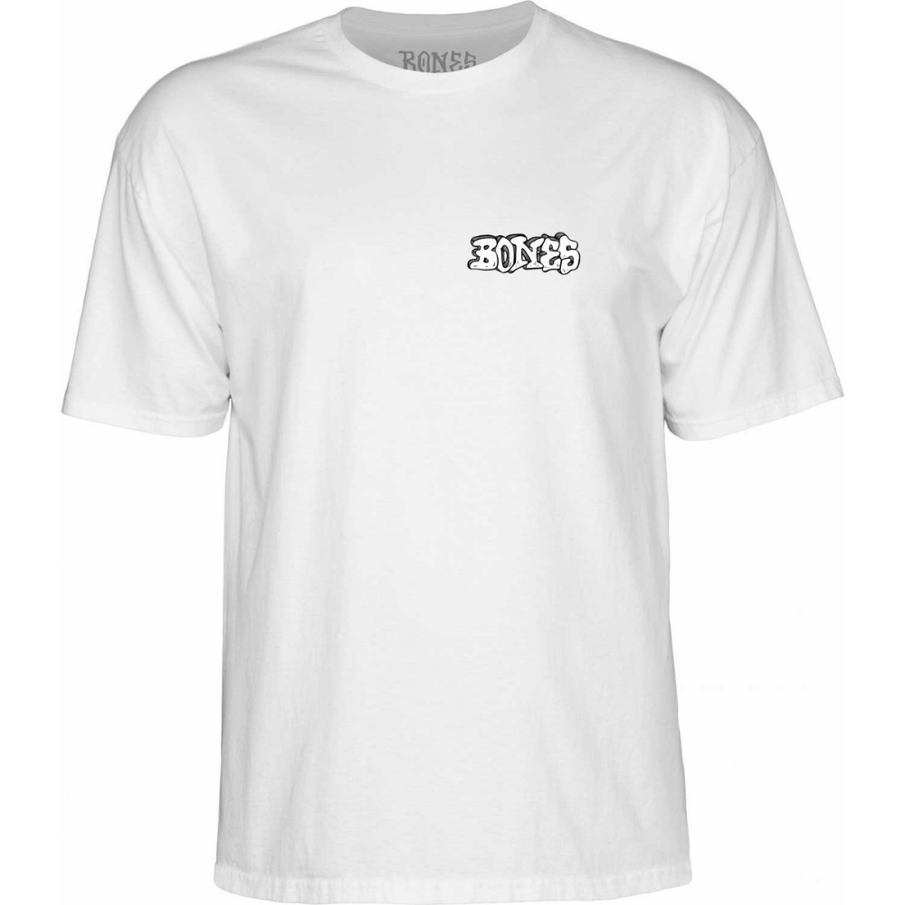 Bones T-shirt Heritage Stamp White [Size: M]