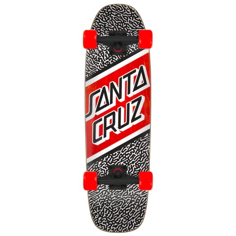 Santa Cruz Amoeba Street Skate 29 Cruiser Skateboard