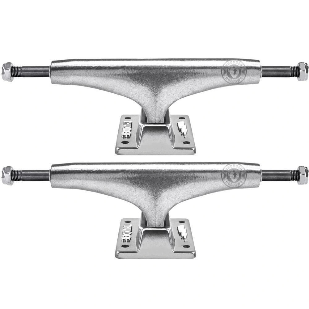 Thunder Skateboard Trucks Standard Polished - With Risers & Hardware Kit - Multiple Sizes Available